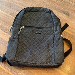Vera Bradley Charcoal Quilted Backpack